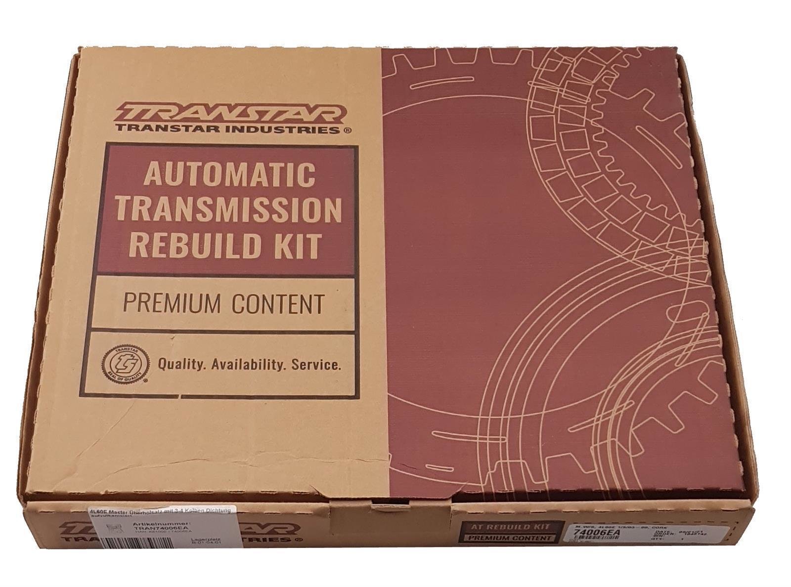 CHRYSLER Transmission Master Overhaul Kit 1999 - 2004-Fibre-TRANSTAR