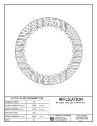0B5 Clutch Repair Kit 09-up
