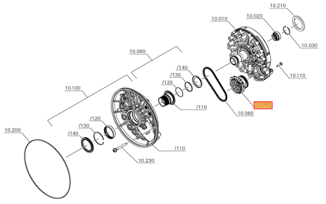 ZF Getriebe PUMPE