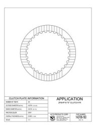 ZF Transmission Friction Plate