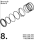 ZF8HP45 Subkit Number 8 from Overhaul Kit 1090298113