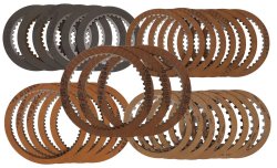 ZF4HP24 Clutch Lined Friction Plate Set 84-99