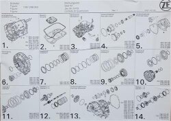 ZF8HP55 Getriebe DICHTUNG SATZ