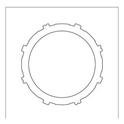 Chrysler Transmission Clutch Steel Plate Overdrive