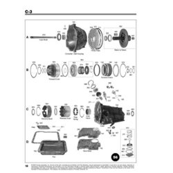 Ford A4LD E Exploded view spare part catalog PDF