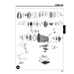 Ford C6 Automatic Transmission Exploded view spare part catalog PDF