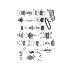 GM TH325 TH325-4L Exploded view spare part catalog PDF