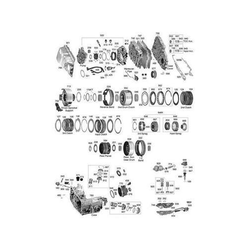 GM TH440-T4 4T60 Exploded view spare part catalog PDF