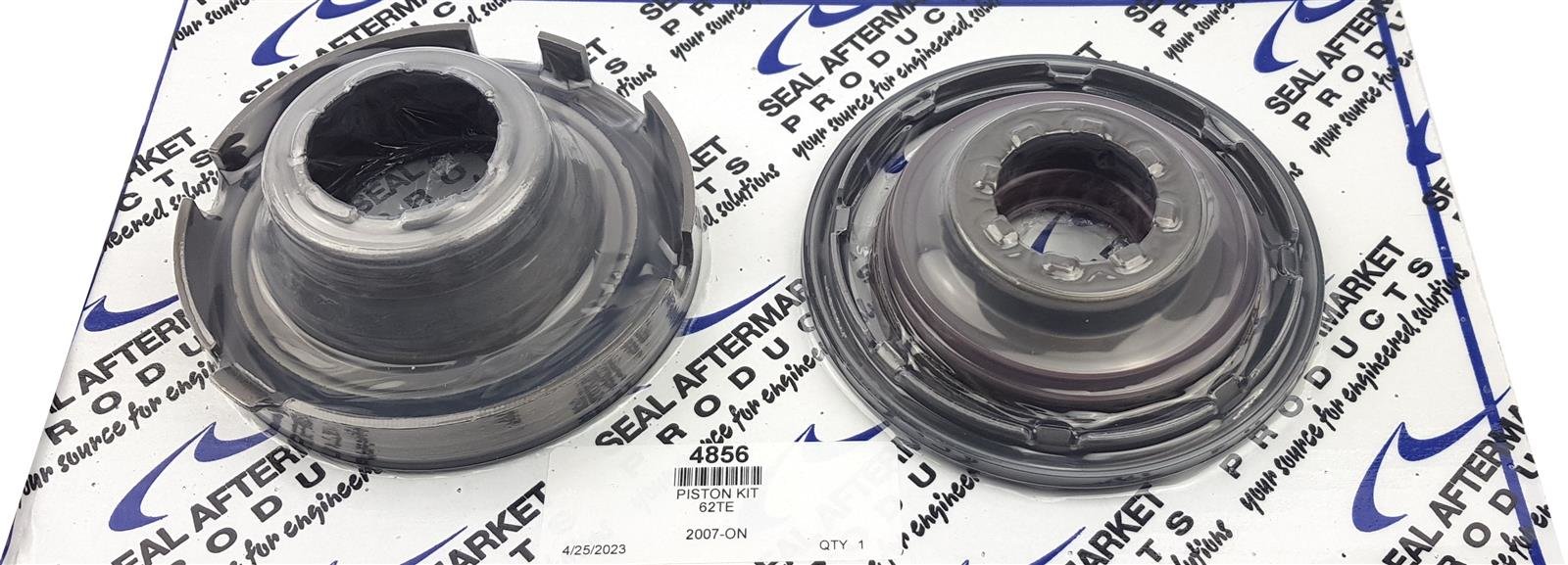 62TE Clutch Piston Kit 07-up Molded Rubber