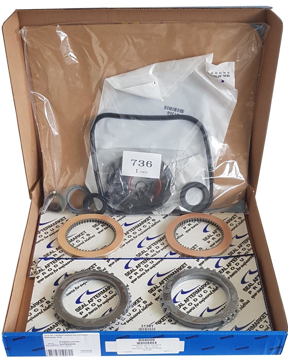722.0 722.1 W3A040 W4B025 K4C025 Master Overhaul Kit 70-83