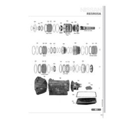 Nissan RE5R05A Explosionszeichnung Ersatzteil Katalog PDF
