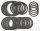 722.5 W5A030 Clutch Lined Friction Plate Set 91-up