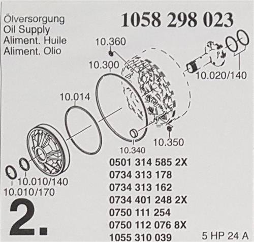 ZF Getriebe VERSCHLUSSKAPPE