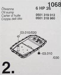 ZF Getriebe O-Ring