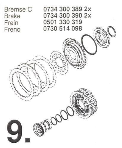 ZF Getriebe LIPPENDICHTRING