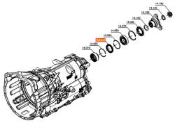 ZF Getriebe DICHTHUELSE