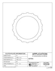 AW55-50SN AW55-51SN Stahllamelle 99-up C3 Underdrive