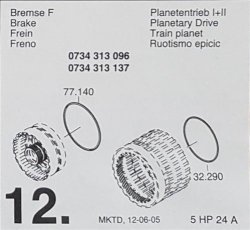 ZF Getriebe RUNDDICHTRING