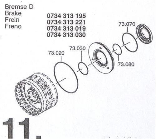 ZF Getriebe RUNDDICHTRING