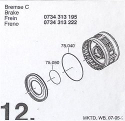 ZF Getriebe RUNDDICHTRING