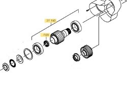 ZF Transmission Shaft Seal Radial Seal