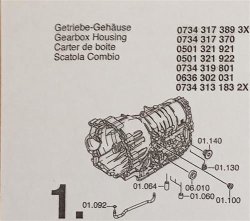 ZF Getriebe WELLENDICHTRING