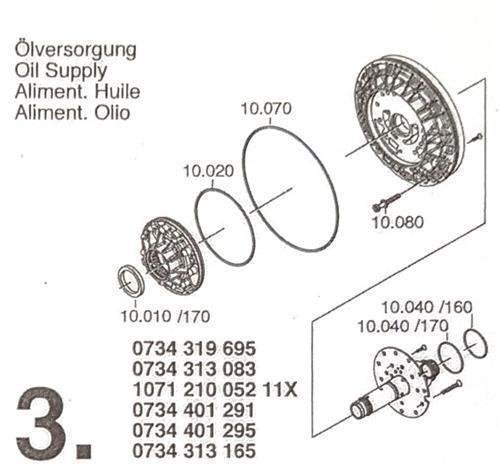 ZF Getriebe RECTANGULAR RING