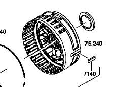 ZF Getriebe AXIALNADELLAGER