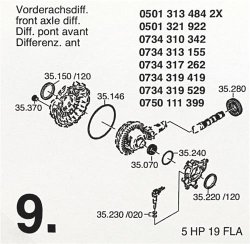 ZF Transmission Shaft Seal Radial Seal