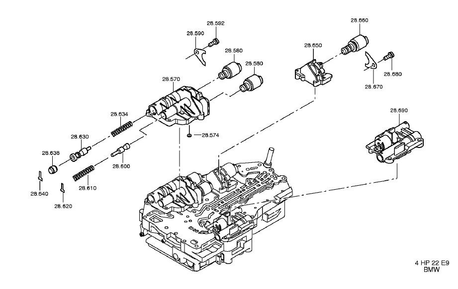 ZF Getriebe MAGNETVENTIL