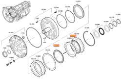 ZF Transmission Friction Plate
