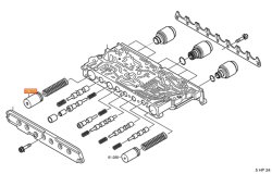 ZF Getriebe Kolben