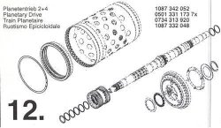 ZF Getriebe SNAP RING