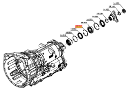 ZF Getriebe SPRENGRING